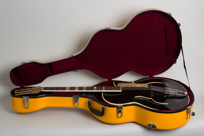 Isana  Black Pearl Arch Top Acoustic Guitar  (1959)