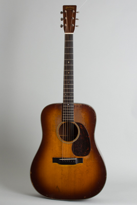 C. F. Martin  D-18 Shade Top Flat Top Acoustic Guitar  (1941)