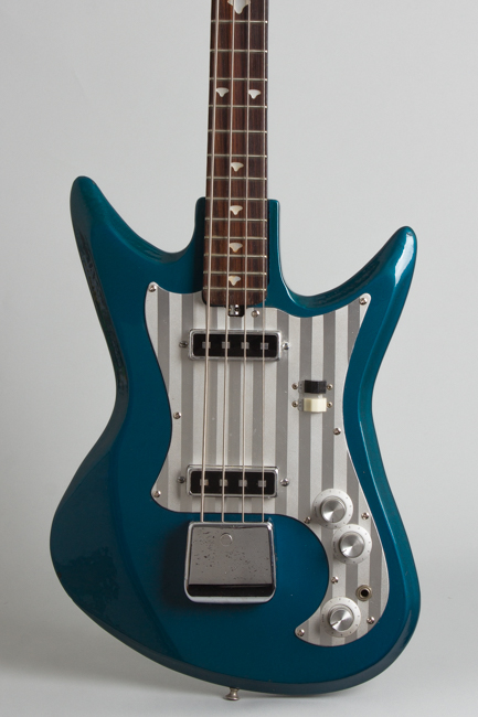 Teisco EB-220 Solid Body Electric Bass Guitar (1966)