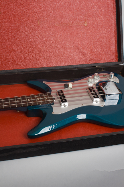 Teisco EB-220 Solid Body Electric Bass Guitar (1966)