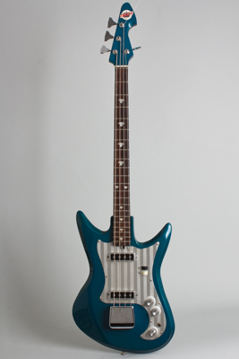 Teisco  EB-220 Solid Body Electric Bass Guitar  (1966)