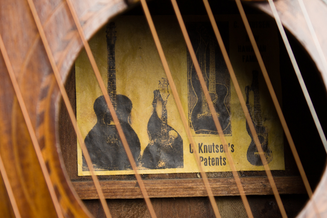 Knutsen  16 String Harp Guitar ,  c. 1914