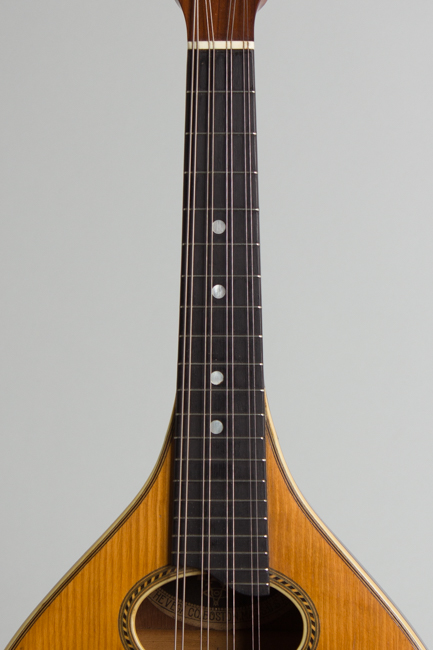 Vega Style 201 Flat Back, Bent Top Mandolin (1916)