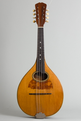 Vega  Style 201 Flat Back, Bent Top Mandolin  (1916)