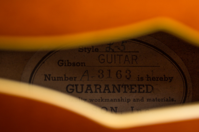 Gibson  L-5 Arch Top Acoustic Guitar  (1949)