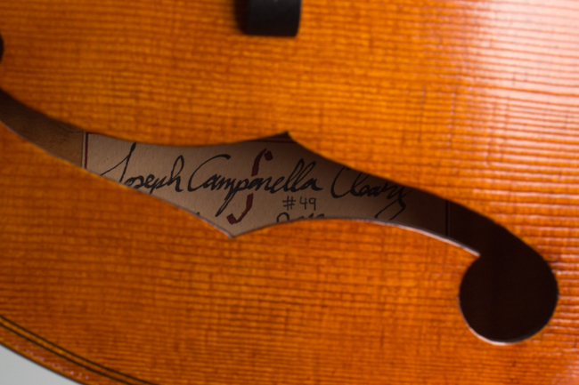 Joseph Campanella Cleary  Campanella Carved Top Mandolin  (2012)