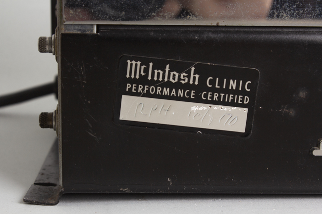 McIntosh  MC-30 Mono Hi-Fi Tube Amplifier,  c. 1967