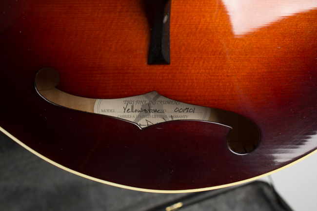 Weber  Yellowstone Carved Top Mandola  (2000)