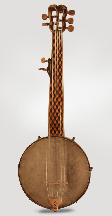  7 String Minstrel Banjo (maker unknown) ,  c. 1850
