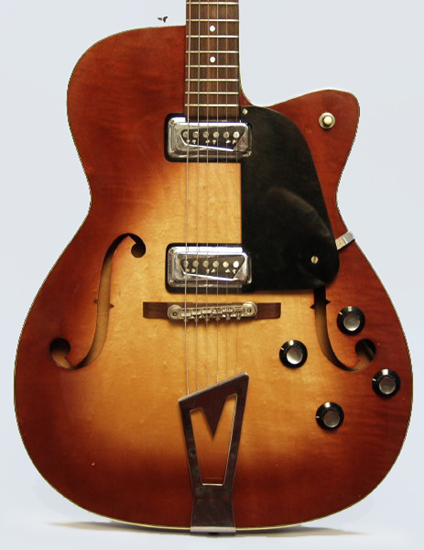 C. F. Martin  F-55 Thinline Hollow Body Electric Guitar  (1961)