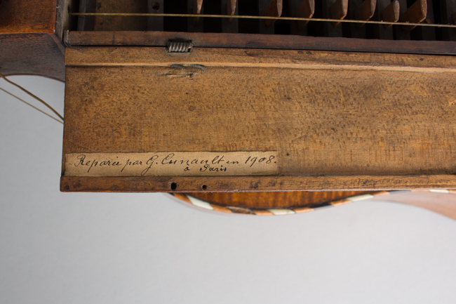  Guitar Shaped 6 String Hurdy-gurdy (maker unknown) ,  c. late 18th Century