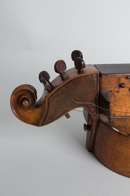  Guitar Shaped 6 String Hurdy-gurdy (maker unknown) ,  c. late 18th Century