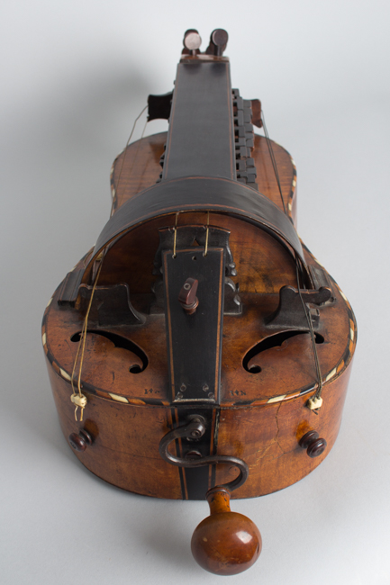  Guitar Shaped 6 String Hurdy-gurdy (maker unknown) ,  c. late 18th Century