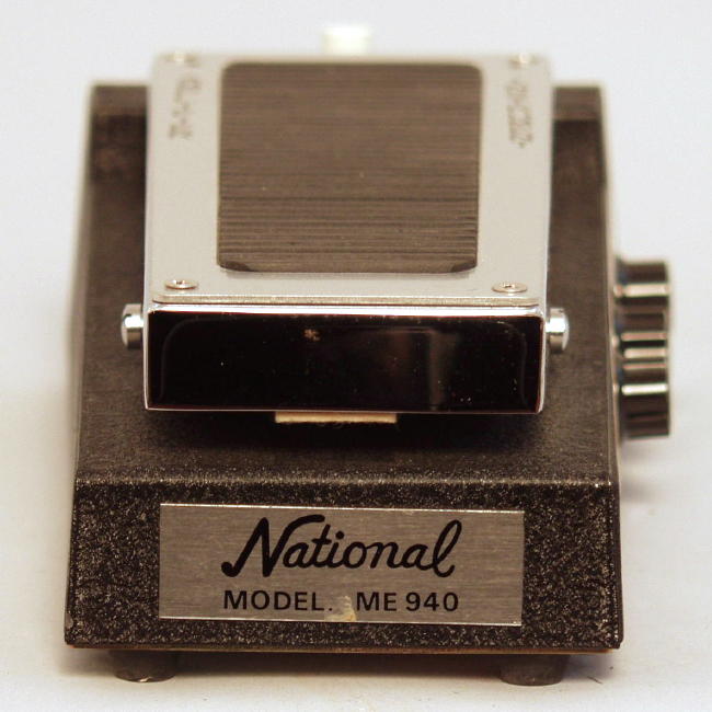 National ME 940 MultiEffect "Siren Wah" WahWah Pedal Effect, c. 1970