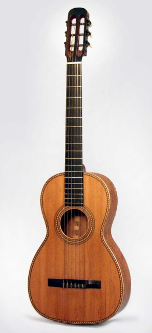  Parlor Guitar (maker unknown) ,  c. 1870