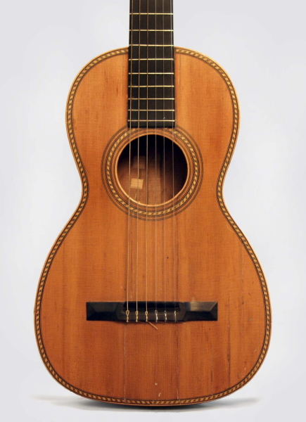  Parlor Guitar (maker unknown) ,  c. 1870