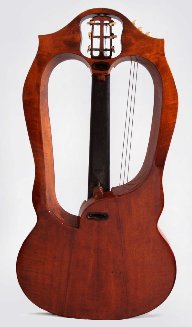 Luigi Mozzani  "Chitarra-Lyra" Lyre Harp Guitar formerly the personal instrument of Mario Maccaferri,  c. 1910