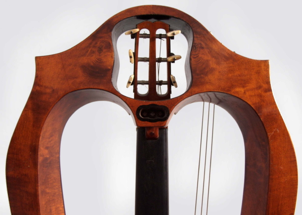 Luigi Mozzani  "Chitarra-Lyra" Lyre Harp Guitar formerly the personal instrument of Mario Maccaferri,  c. 1910