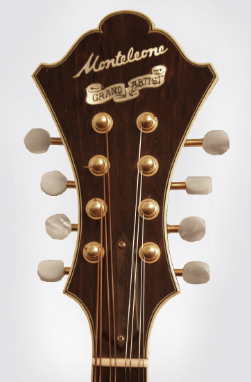 Monteleone Grand Artist Carved Top Mandolin , c. 1996