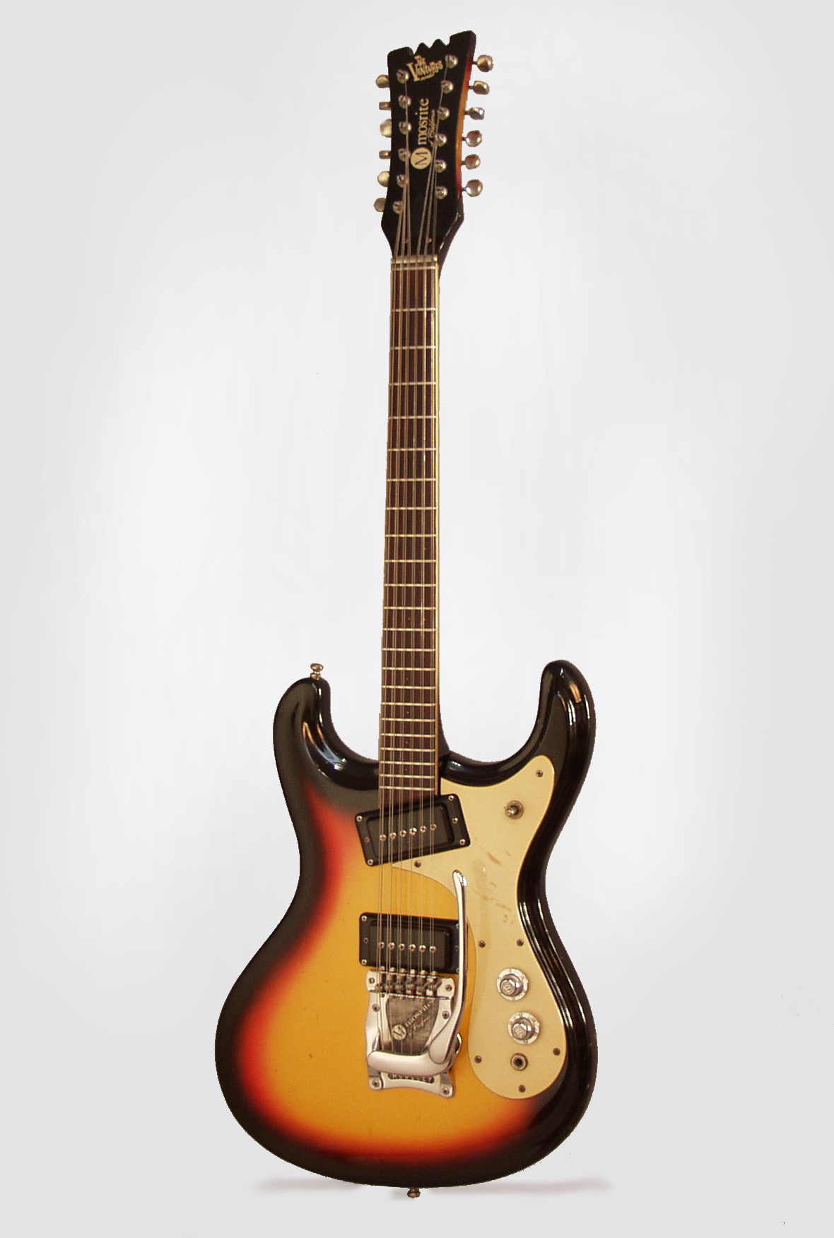 Mosrite Ventures Model Mark XII 12 String Solid Body Electric Guitar