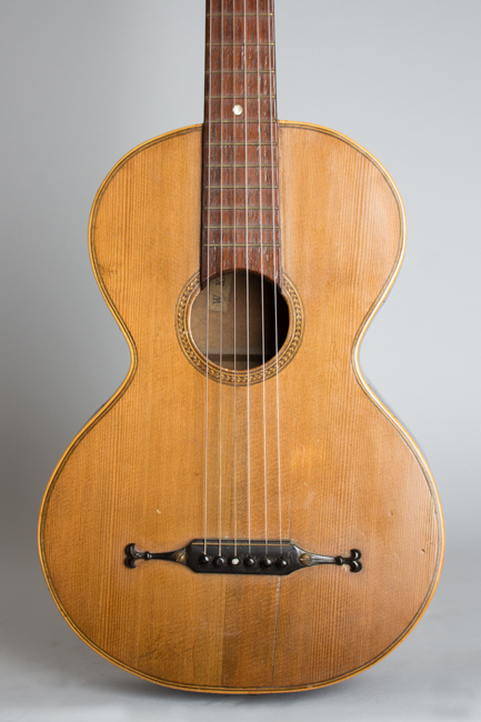  Romantic Guitar, labeled W. Kieser ,  c. mid 19th century