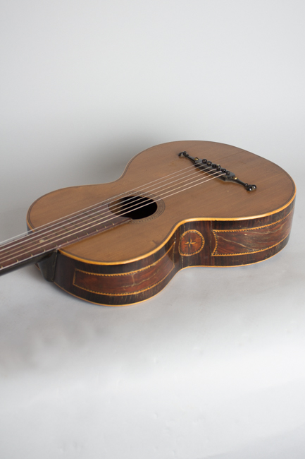  Romantic Guitar, labeled W. Kieser ,  c. mid 19th century