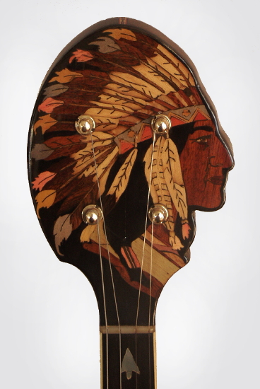 Ludwig Big Chief Plectrum Banjo , c. 1928