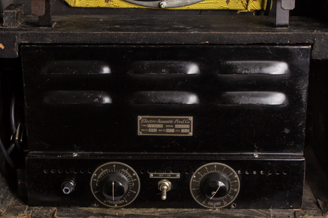 Electro-Acoustic Products Co.  Tube Amplifier,  c. 1935