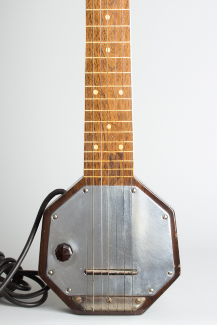 Audiovox  7-String Lap Steel Electric Guitar ,  c. 1935