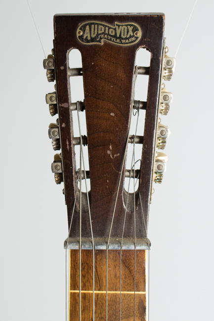 Audiovox  7-String Lap Steel Electric Guitar ,  c. 1935