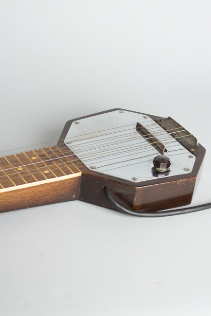 Audiovox  7-String Lap Steel Electric Guitar ,  c. 1935