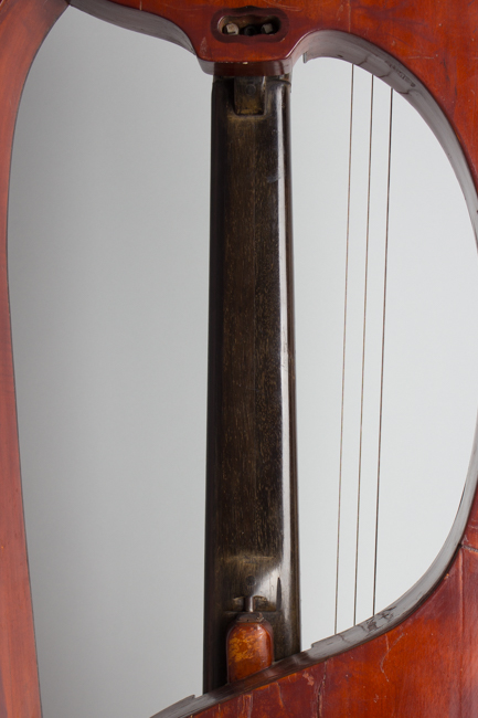 Luigi Mozzani  Lyre Harp Guitar formerly owned by Mario Maccaferri; restored by John Monteleone,  c. 1905