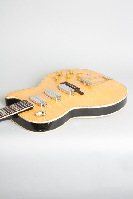  Silvertone Model 1445L Thinline Hollow Body Electric Guitar, made by Kay ,  c. 1962