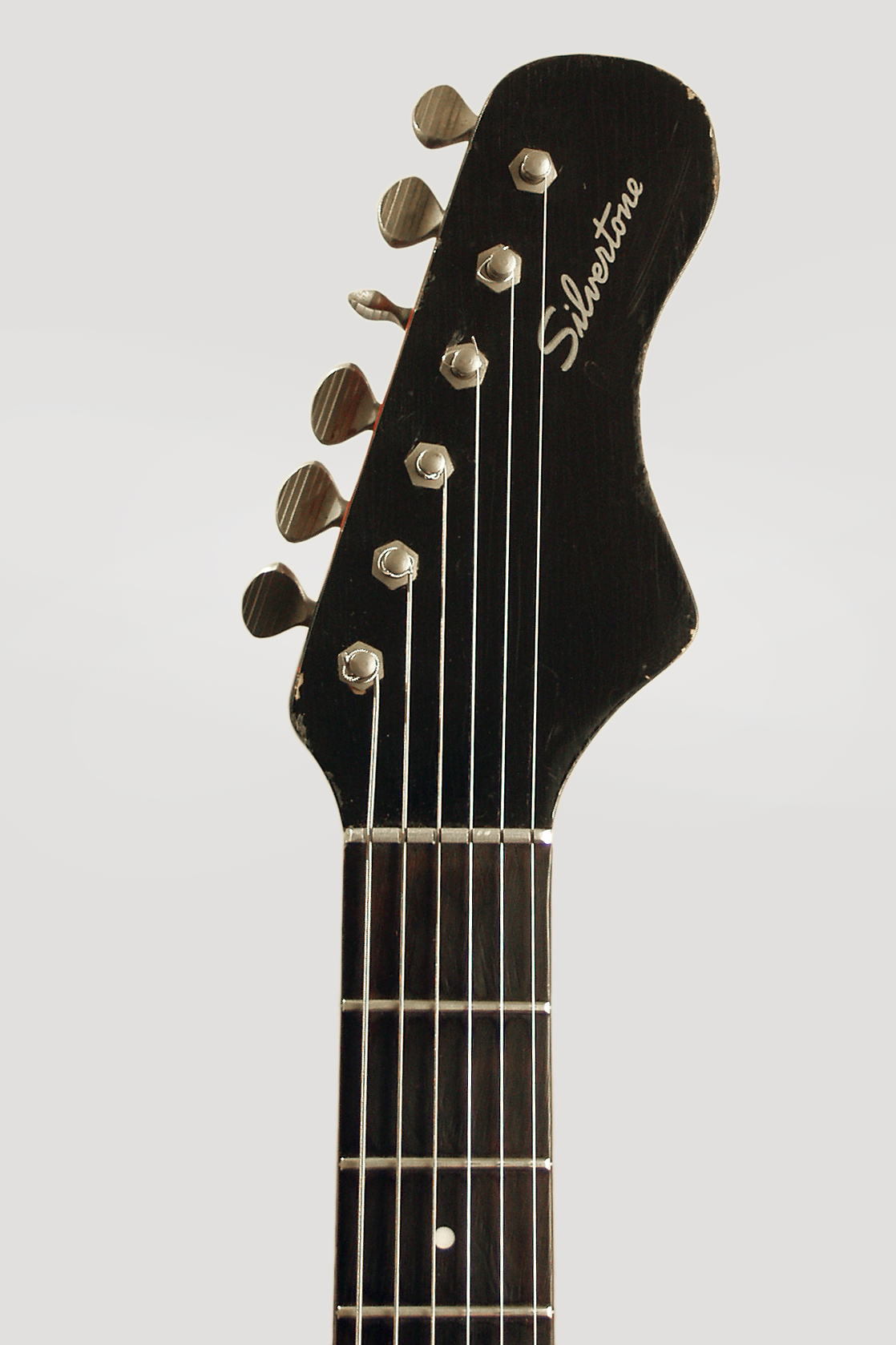 Silvertone Model 1452 Solid Body Electric Guitar, made by Danelectro