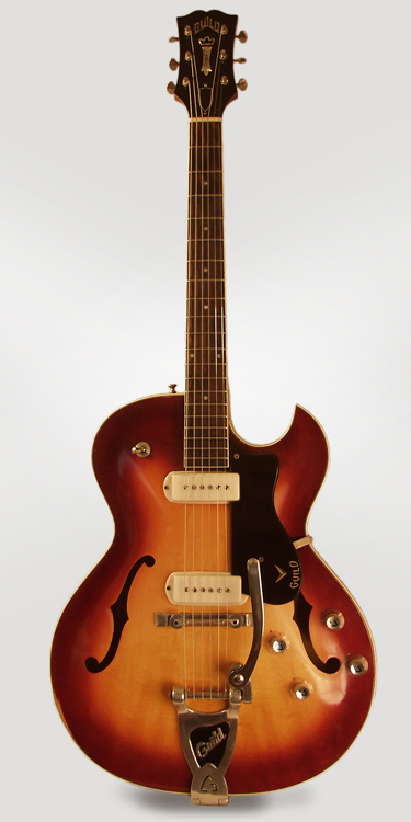 Guild  T-100D Thinline Hollow Body Electric Guitar  (1963)