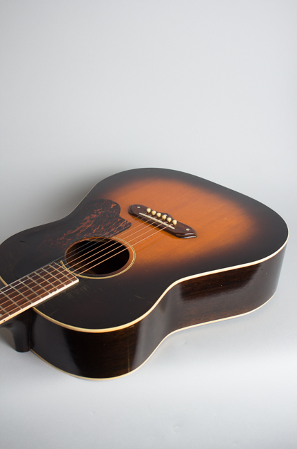  Recording King Ray Whitley Jumbo Model 1028 Flat Top Acoustic Guitar, made by Gibson  (1940)