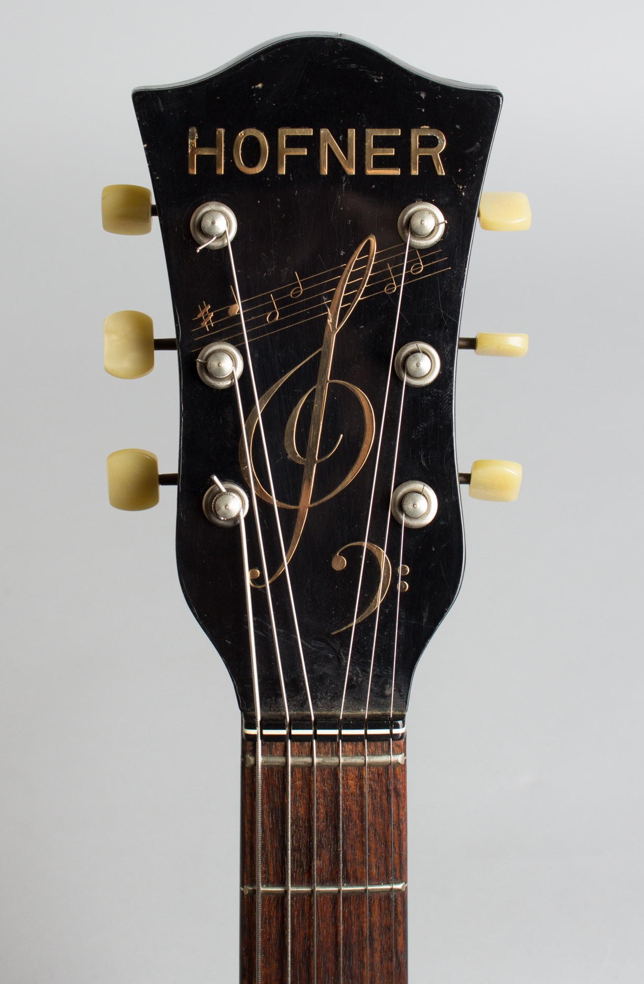 Hofner Club 50 Arch Top Hollow Body Electric Guitar c. 1959