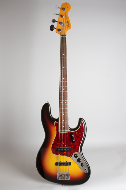 Fender  Jazz Bass Solid Body Electric Bass Guitar  (1966)