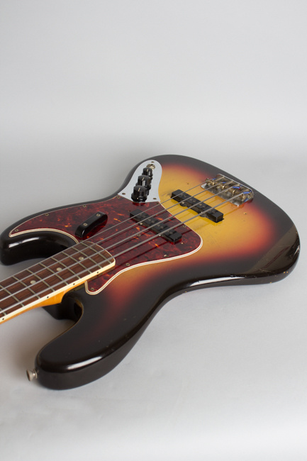 Fender  Jazz Bass Solid Body Electric Bass Guitar  (1966)