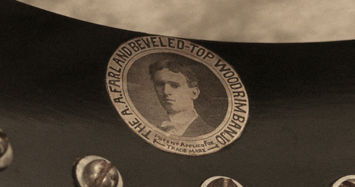 A. A. Farland  Black Beauty 5 String Banjo ,  c. 1915