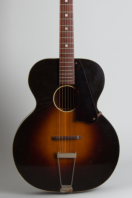  Unlabeled Flat Top Acoustic Guitar, made by Kay ,  c. 1938