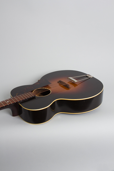  Unlabeled Flat Top Acoustic Guitar, made by Kay ,  c. 1938