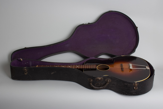  Unlabeled Flat Top Acoustic Guitar, made by Kay ,  c. 1938