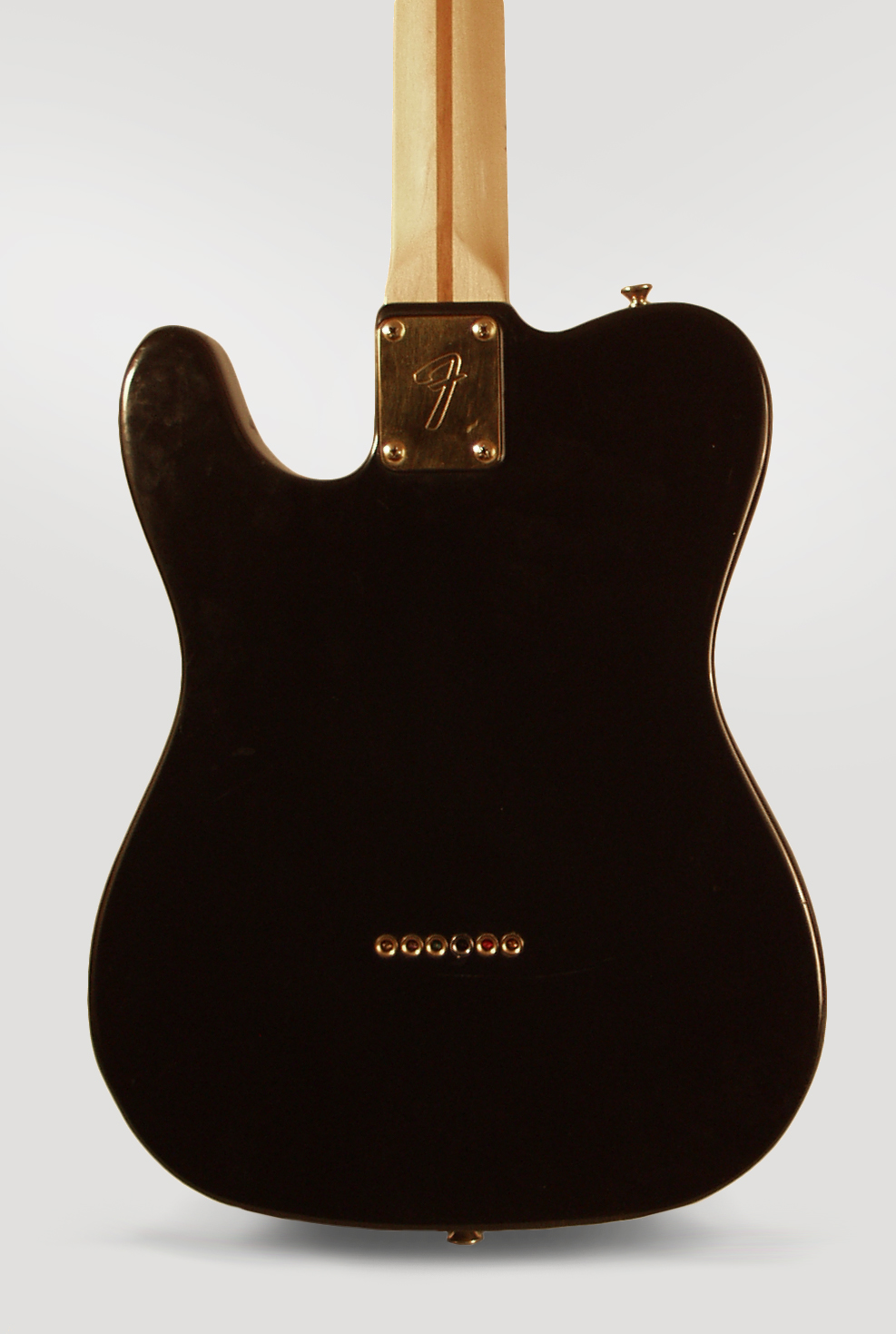 Fender Black and Gold Limited Edition Telecaster Solid Body Electric