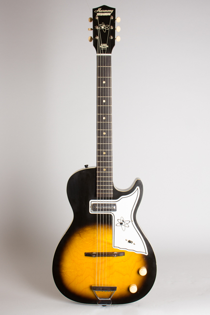 Harmony  Stratotone Mars H-45 Thinline Hollow Body Electric Guitar  (1965)