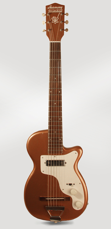 Harmony  H-44 Stratotone Solid Body Electric Guitar  (1953)