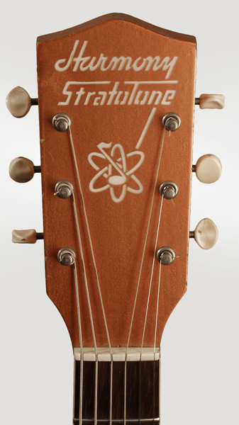 Harmony  H-44 Stratotone Solid Body Electric Guitar  (1953)