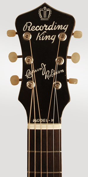  Recording King Carson Robison Model K Flat Top Acoustic Guitar, made by Gibson  (1939)