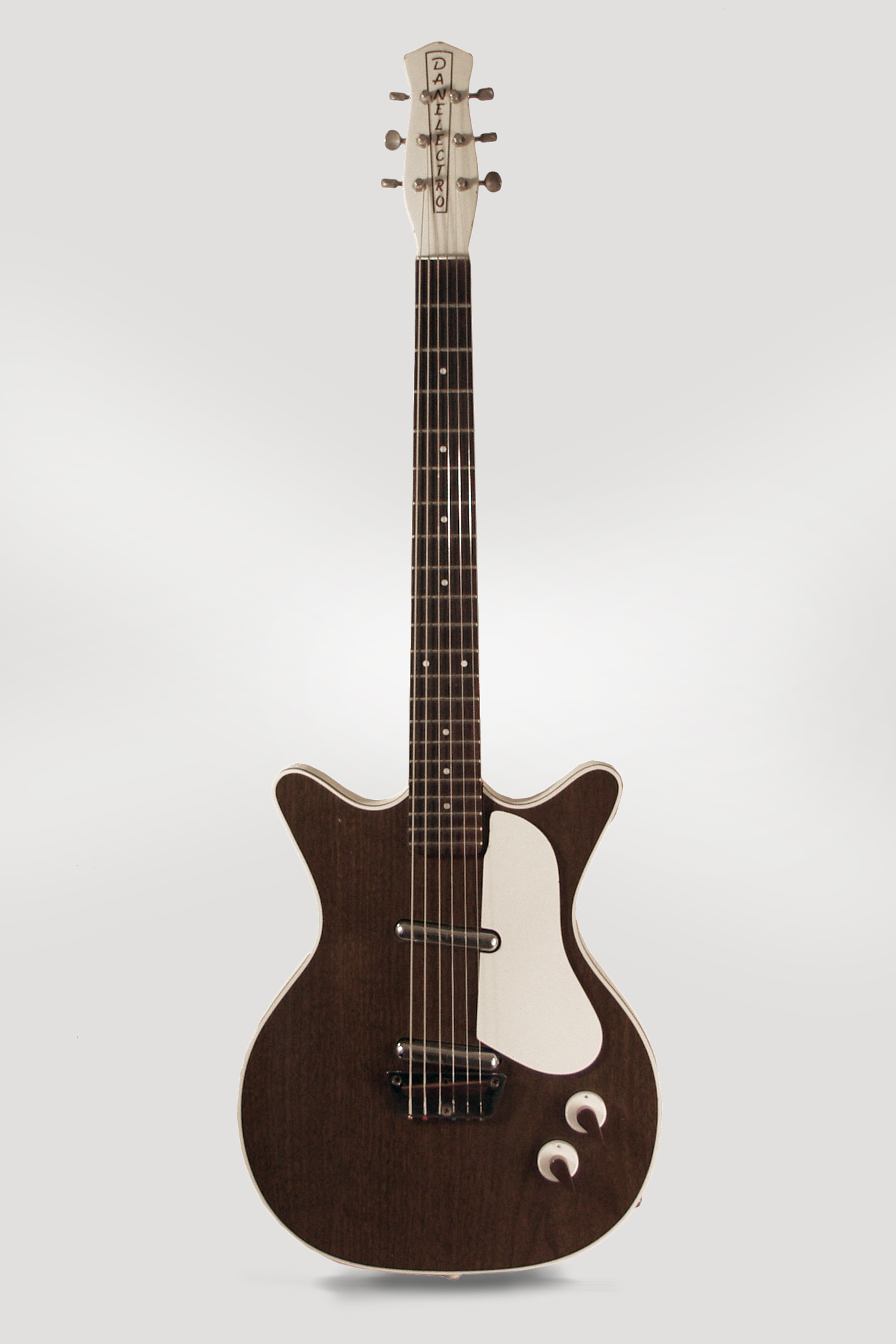 Danelectro Deluxe Model #6027 Semi-Hollow Body Electric Guitar