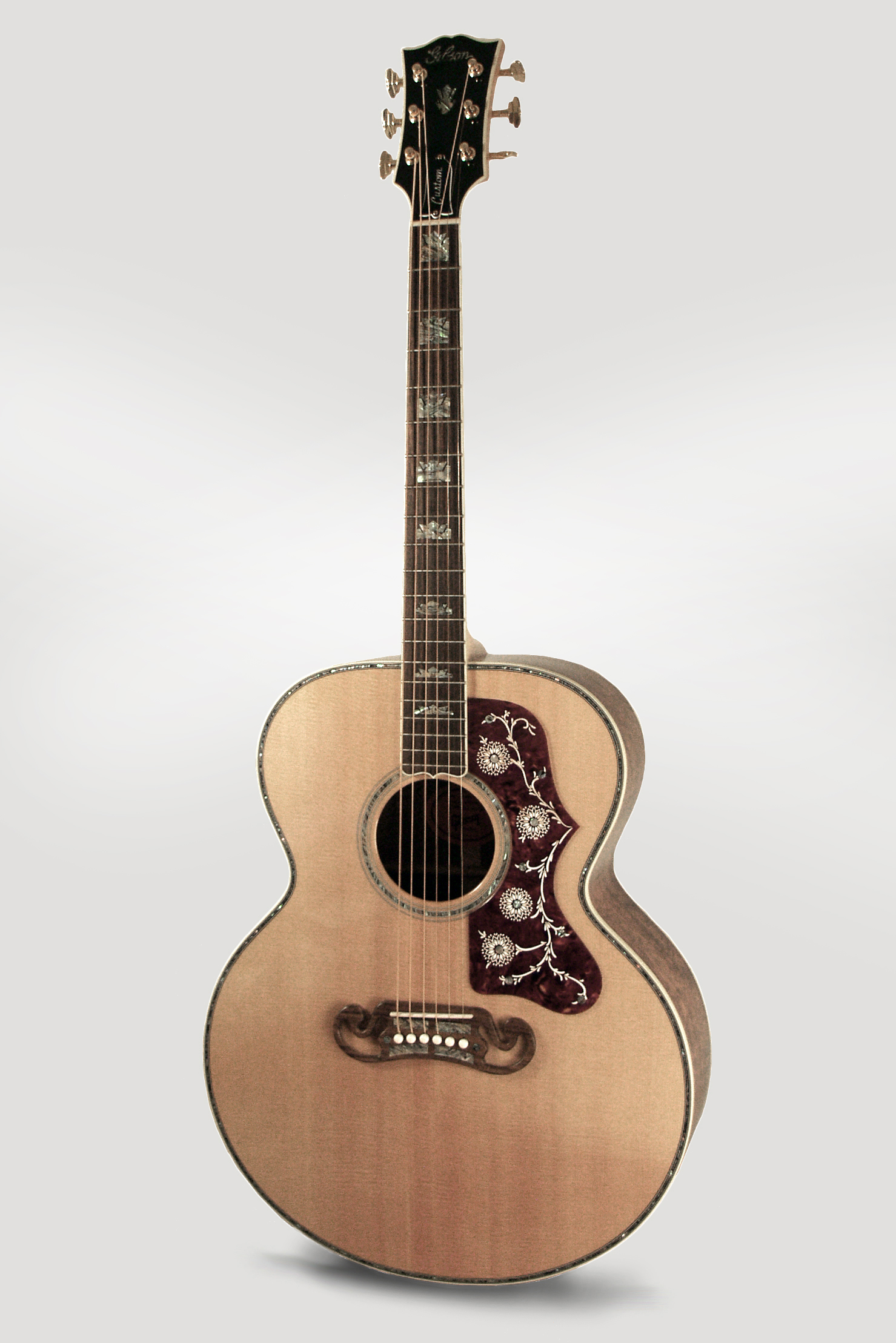 Gibson SJ-200 Koa Custom Flat Top Acoustic Guitar (2014) | RetroFret